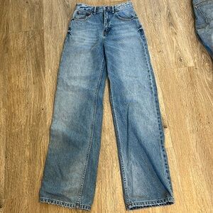 PULL & BEAR / Baggy Long Length Denim Jeans - 0 WORN ONCE
